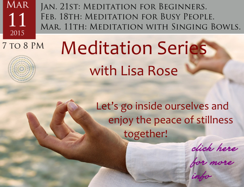 Meditation Series With Lisa Rose