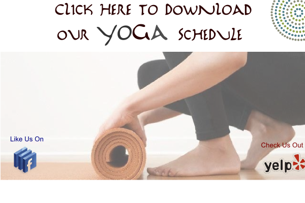 Our Yoga Schedule